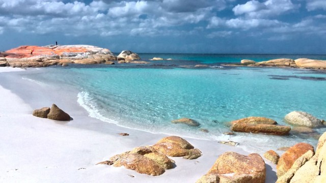 Bay of Fires Tasmania Australia Autumn Afar web