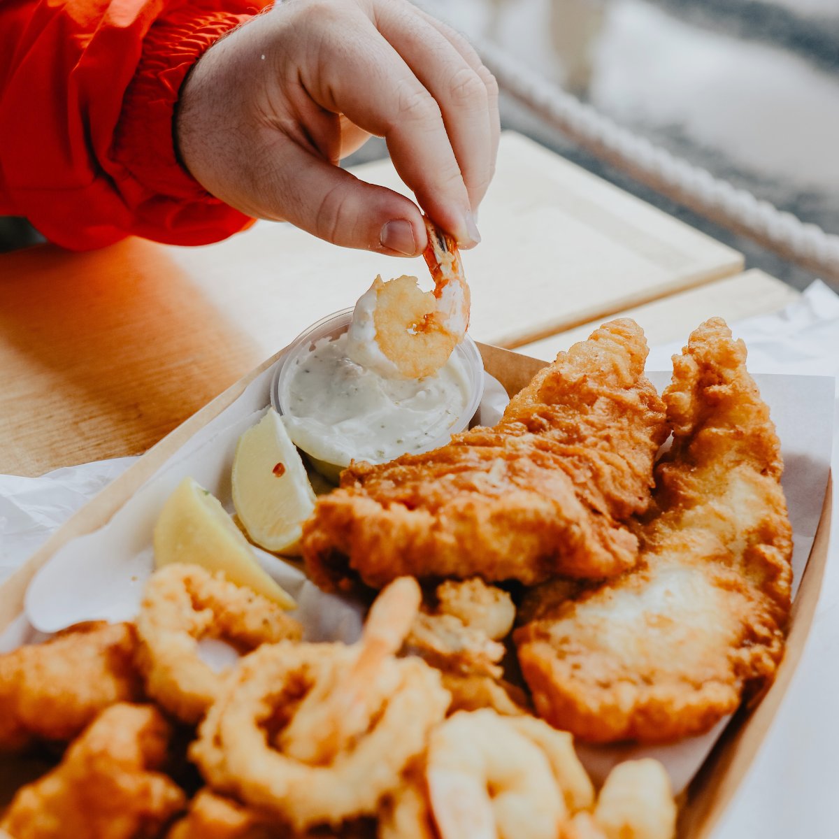 Fish and Chips on the Great Ocean Road Seb Reivers web