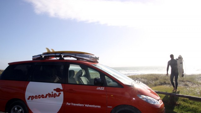 Roof rack for your Australian rental campervan