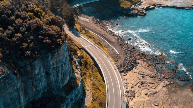 Sea Cliff Bridge Clifton Australia by Benjamin Punzalan web